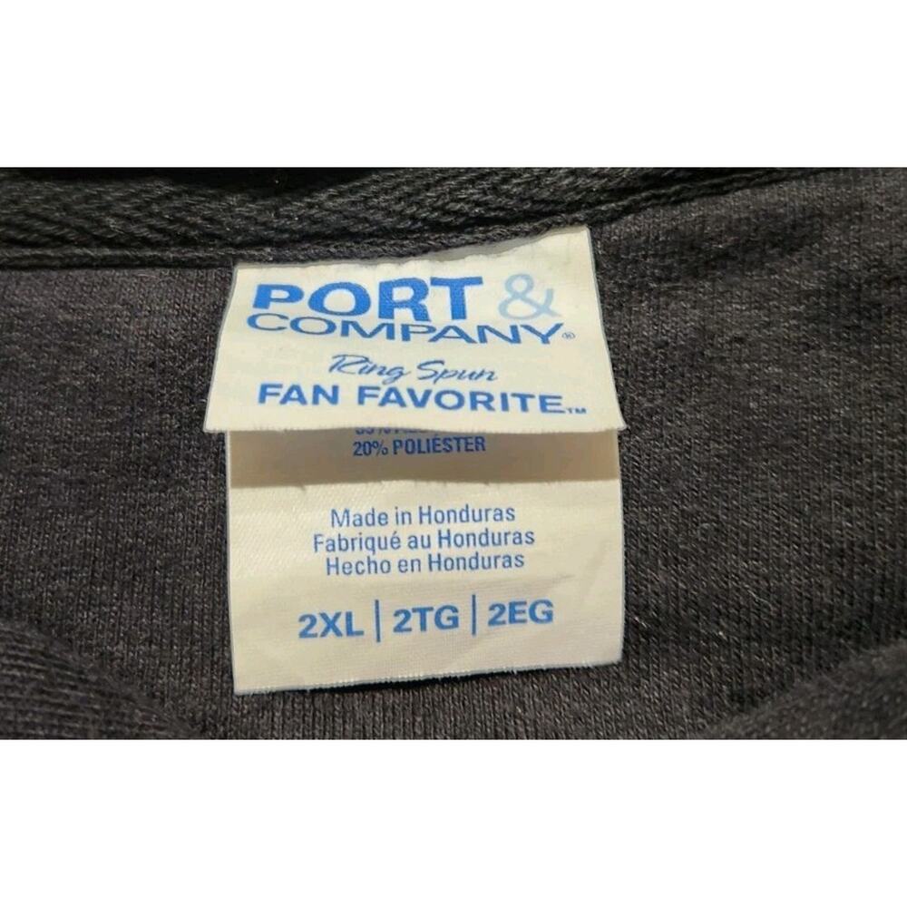 Rocky Balboa Movie Graphic Hoodie Black Port & Company Men's Size 2XL Sweatshirt - Picture 6 of 7